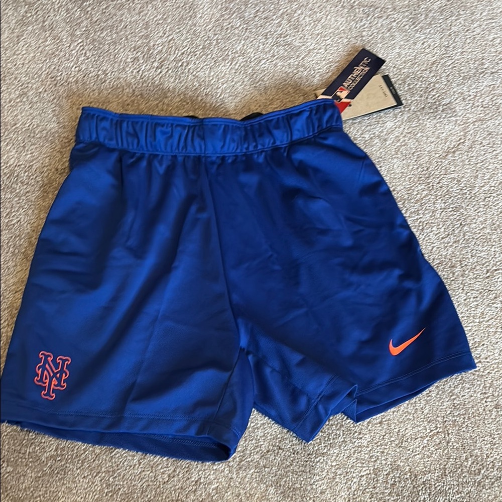Nike NY Mets Women’s Blue Athletic Shorts Small